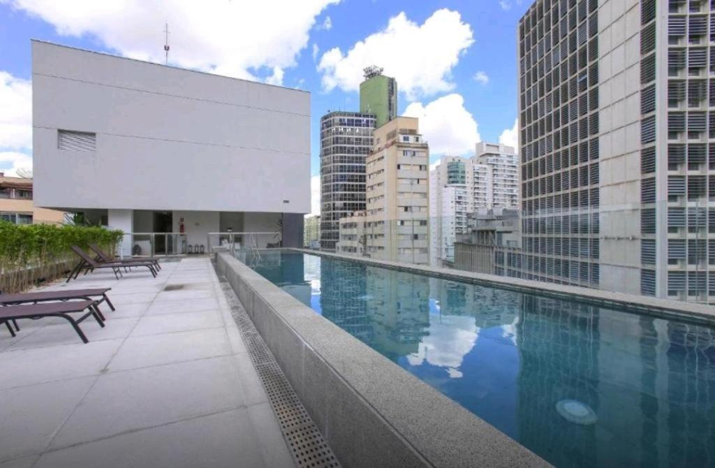 Apto Com Wifi, Piscina, Academia No Coracao De Sao Paulo Appartement Buitenkant foto